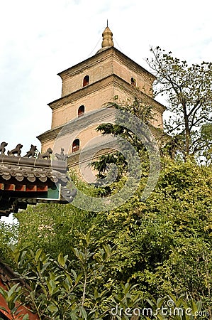 图库摄影: 古老中国著名塔. 图片: 11679522